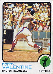1973 Topps Baseball Cards      502     Bobby Valentine